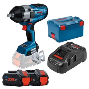 Super Combo Llave de Impacto inalámbrica Bosch GDS 18V-1000
