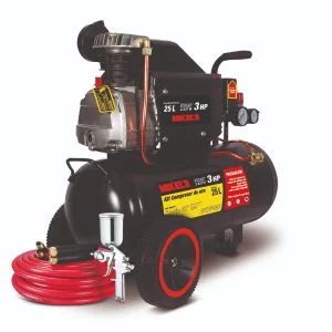 COMPRESOR DE AIRE 3 HP CON KIT NEUMATICO