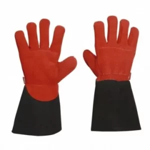 GUANTES DE CARNAZA TIPO SOLDADOR UNITALL